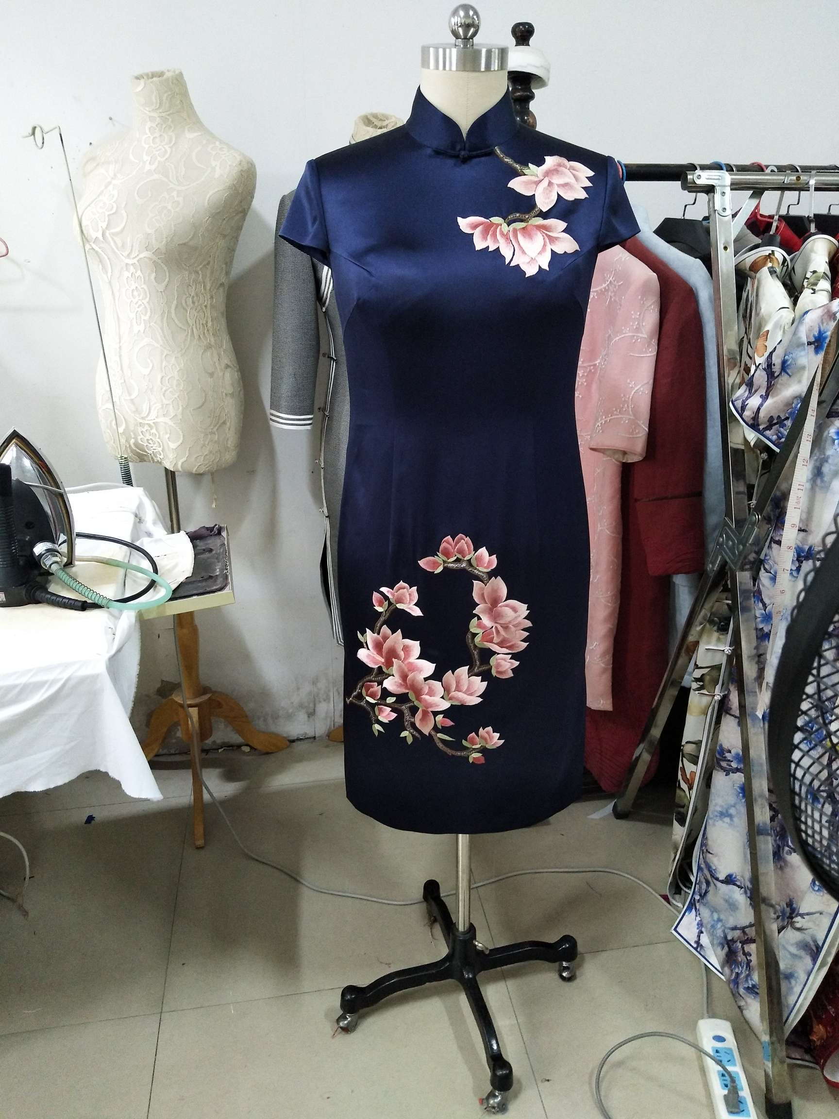 旗袍工厂(高端手工旗袍)-服装加工 - 穿针引线服装论坛