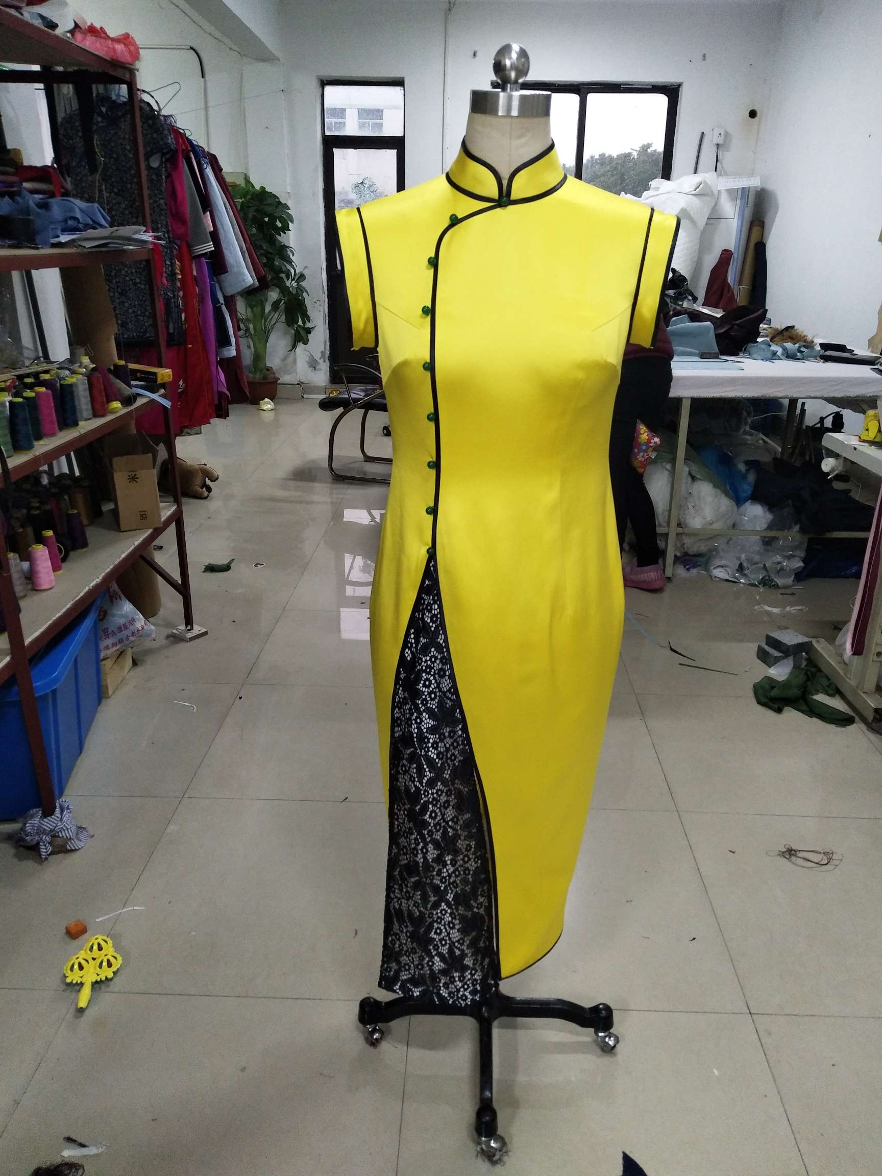 旗袍工厂(高端手工旗袍)-服装加工 - 穿针引线服装论坛