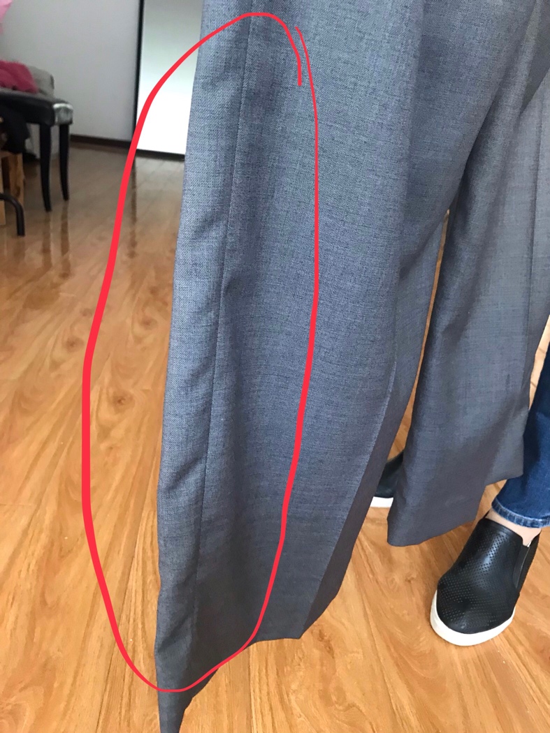 求助求助裤子工艺求教各位侧缝不平整有什么办法吗