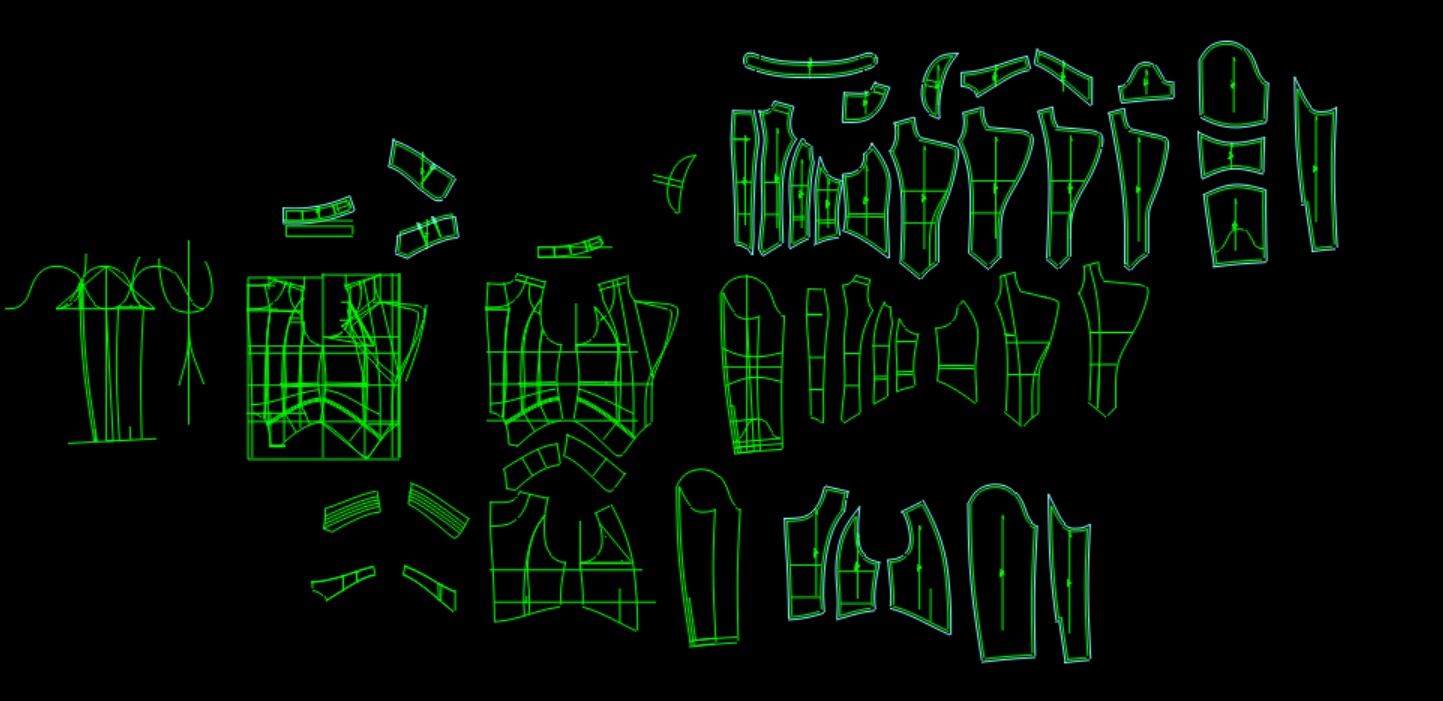 女装牛仔外套!从结构到放码!-服装打版/工艺讨论 - 穿针引线服装论坛