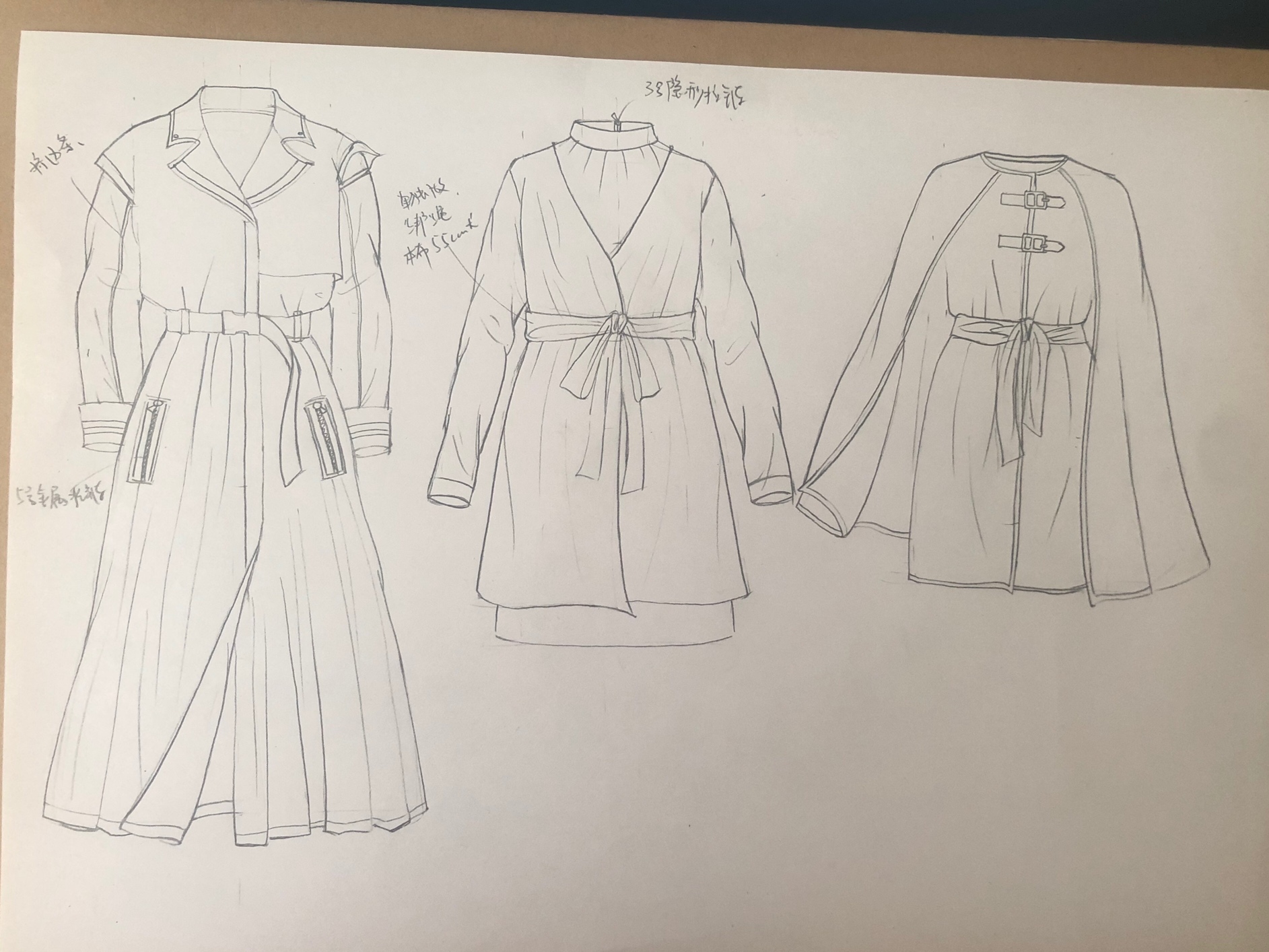 手绘款式图-服装画/服装设计手稿 - 穿针引线服装论坛