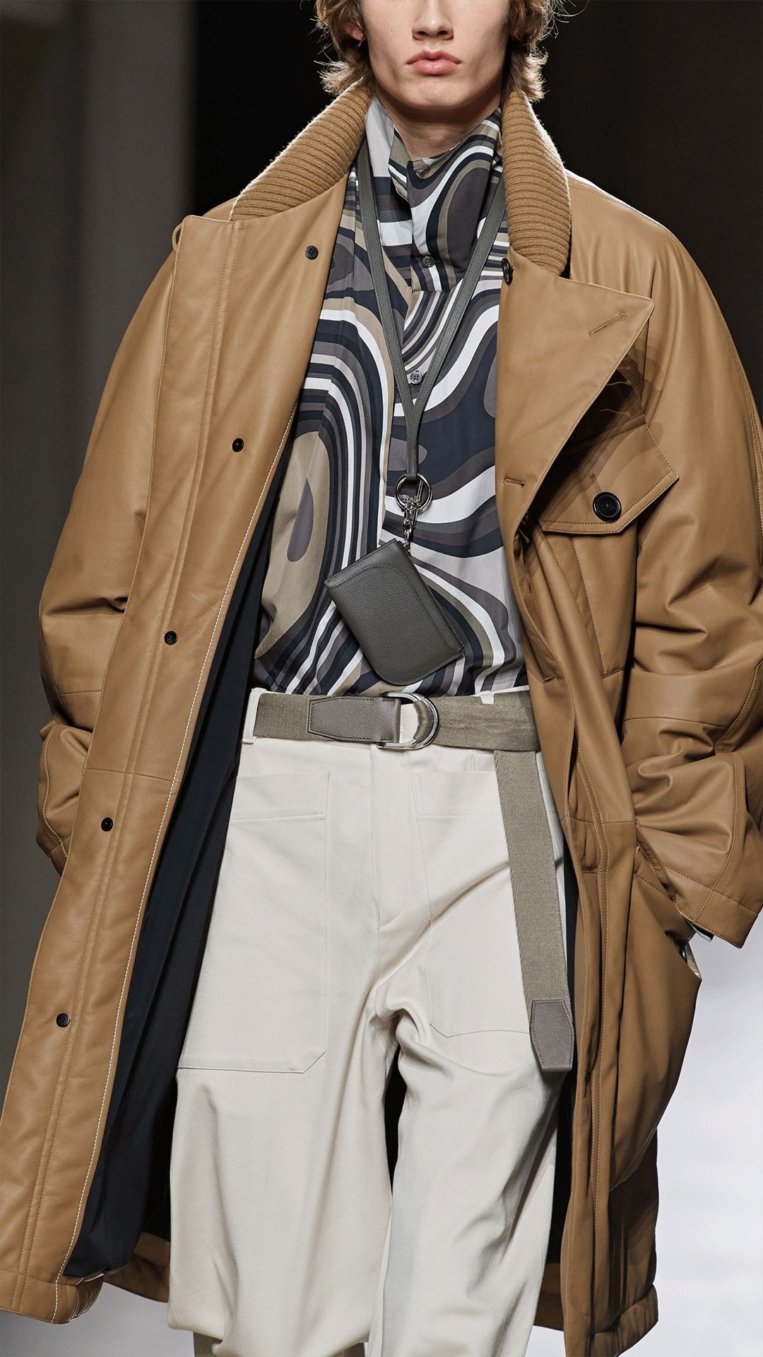 男装设计爱马仕2020秋冬男装秀