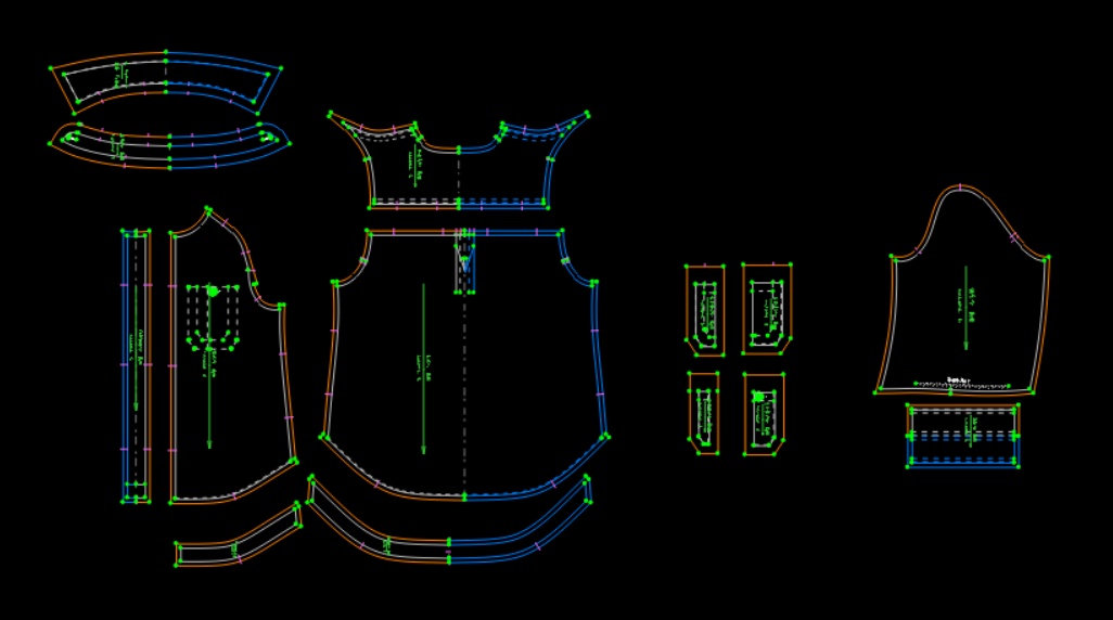 基础版型 ——宽松女衬衫