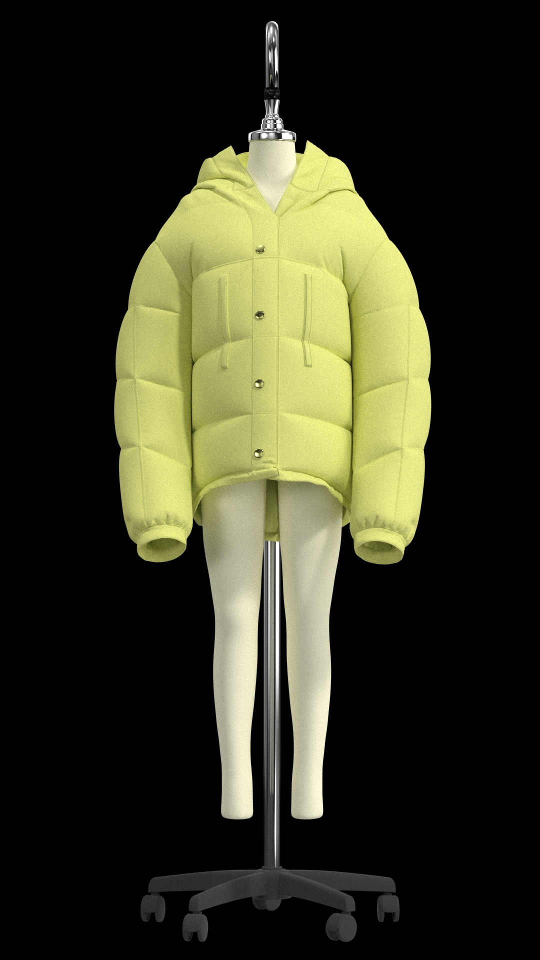 廓形羽绒服虚拟3d建模-服装打版/工艺讨论 - 穿针引线服装论坛