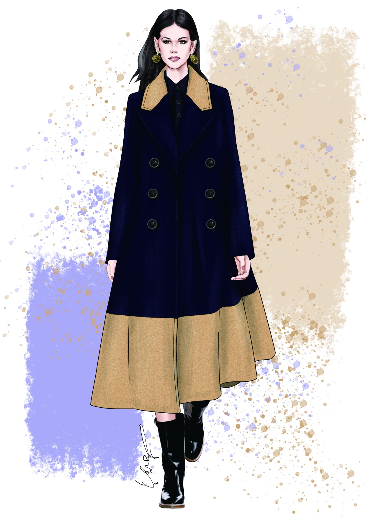 效果图服装效果图