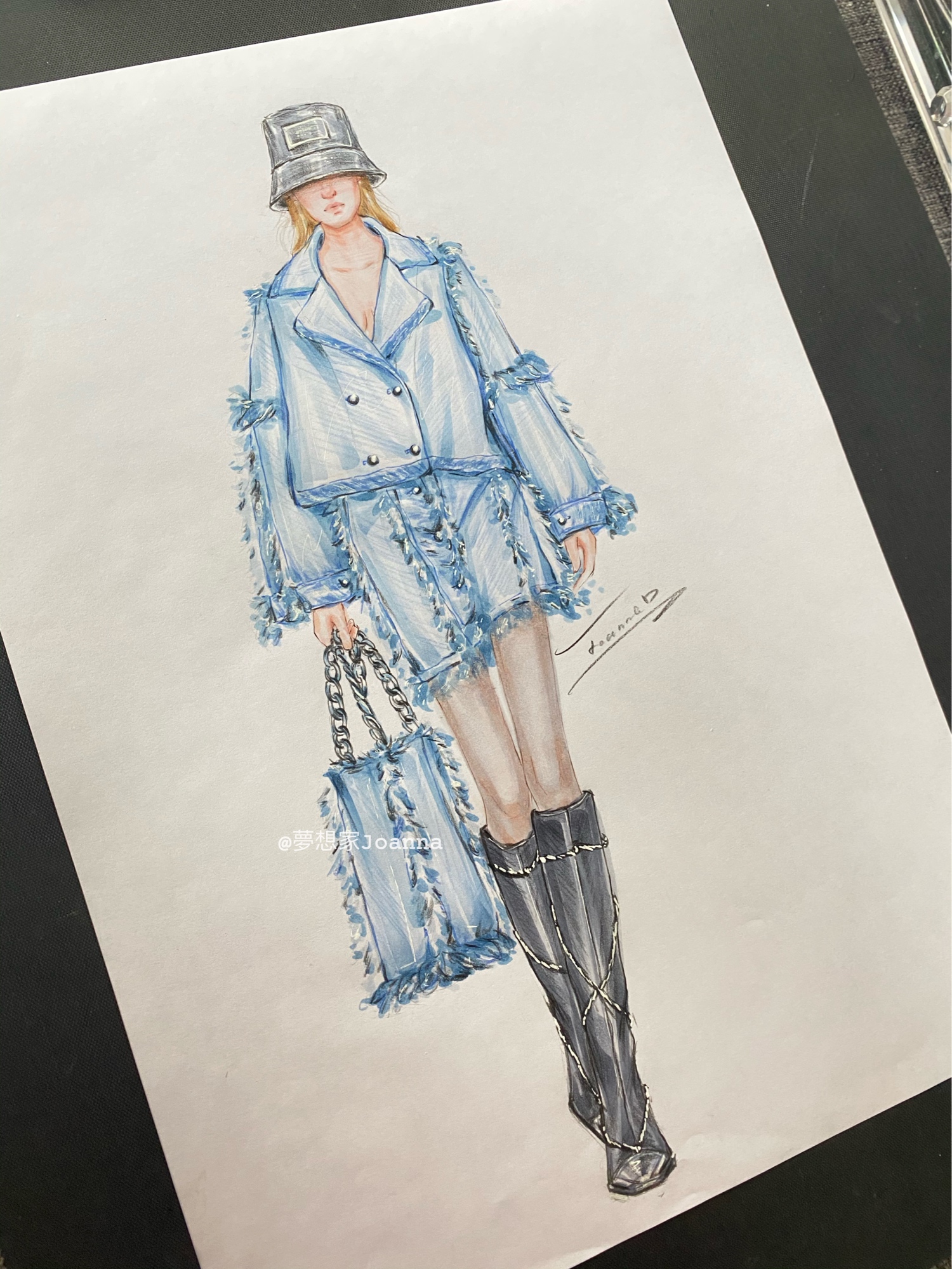 效果图牛仔画法victoriatomas