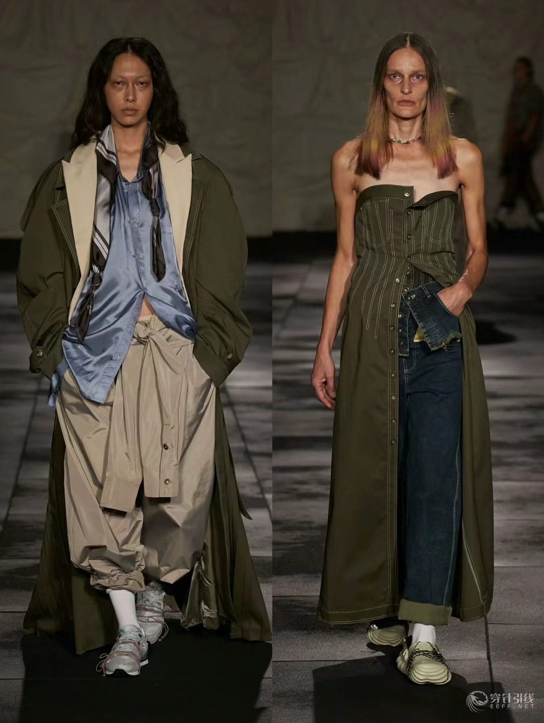 2024春夏男女装成衣系列时髦高街秀-服装设计细分领域-男女童 - 穿针